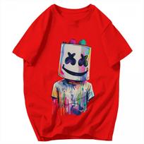 Vyriški marškinėliai Marshmello DJ Šaunūs vasariniai Y2K Grafiniai Kokybiški Unisex drabužiai Marškinėliai S