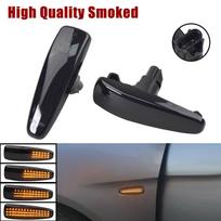 2pcs Amber Dynamic LED Fender Side Marker for Mitsubishi Lancer EVO X Outlander Sport Mirage 2014+ Turn Signal Light Marker Lamp