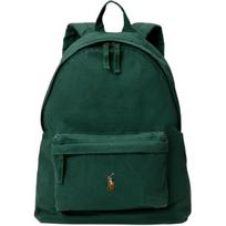 Polo Ralph Lauren Logo Embroidered Adjustable Shoulder Strap Cotton Backpack Unisex backpack Green 405967604004 Basic Set (Bag+Dust Bag)