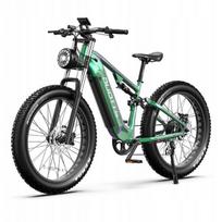 Elektrinis dviratis DUOTTS E26 55km/h 1000W 48V 20Ah 120km MTB Patogus keliauti ir parkuotis Žalias