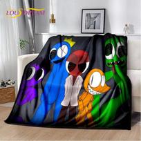 29 Style New R-Rainbows Friends Cartoon Blanket,Soft Throw Blanket for Home Bedroom Bed Sofa Picnic Travel Office Cover Rest Kid 75x90cm