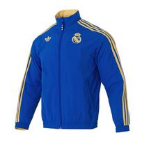 adidas Real Madrid Reversible Track Top Blue Yellow JZ2236 M