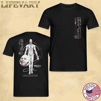 Hypland x Attack on Titan Oat War Hammer Unisex TShirt Retro Anime Collab Merc Unisex T-Shirt S