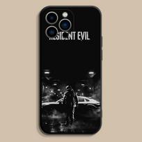 Cool R-Resident E-Evil Game For iPhone 17,16,15,14,13,12,11,Pro,Max,Plus,E,SE4,Air,Mini Black Soft Cover Phone Case iPhone13