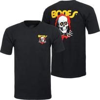 POWELL PERALTA RIPPER JUODI MARŠKINĖLIAI SKATE SKATEBOARD NAUJAS BONES MARŠKINĖLIAI Unisex Marškinėliai XXXXL
