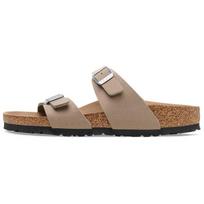 Birkenstock Sydney Vegan Patogūs Laisvalaikio Šlepetės Moteriškos Basutės Ruda 1026700 36