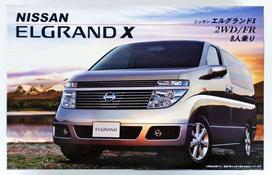 Fujimi Models Inch Up Series 68 Elgrand X Plastic Model Kit ID68 1/24 No. '02