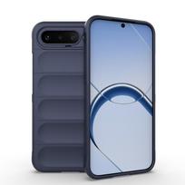 Case For Realme 16 Pro/16 Pro Plus Deluxe Wavy Silicone Matte Soft Shell Cover For Realme16 Pro Plus Skin-Friendly Bumper Funda realme 16 5G jūros mėlyna spalva