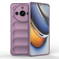 For Cover Realme 11 Pro Plus Case OPPO Realme 11 Pro Plus 5G Capas Shockproof Back Bumper Soft TPU For Fundas Realme 11 Pro Plus For Realme 11 Pro violetinė