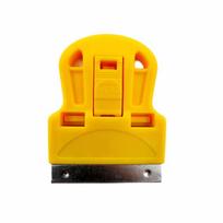 Plastic Squeegee With Blade Cleaner Mini Car Sticker Remover  Window Tinting geltona