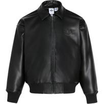 Adidas Originals Sherpa PU STRIUKĖ Vienspalvė Laisvo kirpimo Su atlapais Vilnos pamušalu Ilgomis rankovėmis Striukė Vyriška IA7525 XL