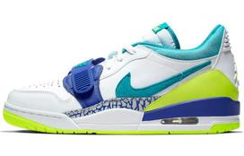 Jordan Legacy 312 Low Ultramarine Neon Yellow Aquamarine CD7069-103 41