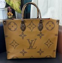 [Pre-Owned] Louis Vuitton Onthego GM 'Brown Monogram Canvas/Brown Monogram Reverse Canvas' - Excellent #EJWDJX ONE SIZE