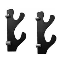 2Pcs Transparent Desktop Support Holder Acrylic Lightsaber Hang Rack  Samurai Rack juoda