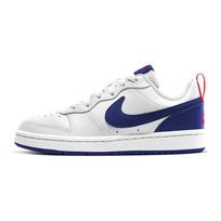 Nike Court Borough Low 2 GS White Deep Royal Kids Sneakers University-Red BQ5448-113 36