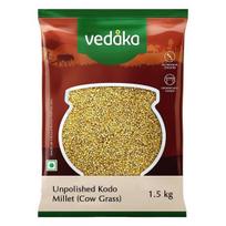 Vedaka Unpolished Kodo Millet | Cow Grass/Varagu/Arikelu/Hark/Varigu/Kodra | 1.5 kg 1.5kg