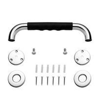 Stainless Steel Grab Bars Rust Resistance Shower Grab Bar with Skid Resistance Silicone for