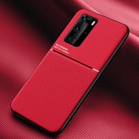 Magnet Car Holder Case For OnePlus 9 Pro 8 7t 7 9pro Original Armor Case For One Plus 9 8 Pro 7 7t 8pro Oneplus Nord 8t 9 Cover for Oneplus 8 raudona