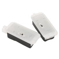 Car Door Light Alloy LED 3 Colors Adjustable Replacement for A6 Q5 A4 A7 A5 Q3 Q7 TT S5 white