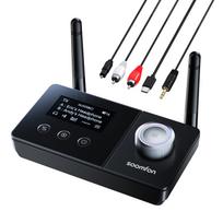Bluetooth Transmitter and Receiver with SBC Support SOOMFON Bluetooth Transmitter and Receiver with Digital Simultaneous Connection of 2 30M juoda