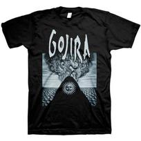 Gojira Magma albumo marškinėliai - Gojira Elements vyriški marškiniai Hibiki Miyazaki Oficialūs XXXXL