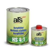 ARS HS 4:1 Akrilinis gruntas / užpildas su kietikliu, pilkas 0.8l+0.2l