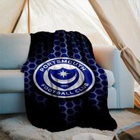 1PC Ports Fc Crest Printed Soft Flannel Blanket Throw for Adult Bedroom Living Room Sofa Camping Travel Fan gifts Christmas Gifts 75x90cm