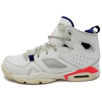 Air Jordan Flight Club 91 'Sail Pink Blue' Gs 555472-125 39