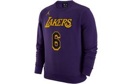 Jordan Nba Los Angeles Lakers LeBron James Fleece Loose Fit Sweatshirt DR2409-504 S