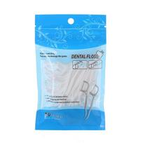 50/100 Pcs/Bag Ultra-fine Dental Floss Disposable Interdental Brush Floss Family Pack  Women style 1