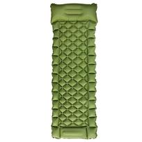 Products Outdoor Inflatable Mattress Portable Picnic Camping Inflatable Mat TPU Patchwork Foot Inflatable Single Mattress šviesiai pilka spalva