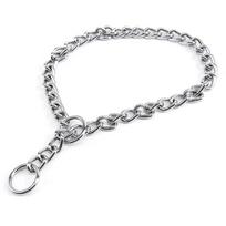 Grandinėlės antkaklis šuniui augintiniui dresūros Choker apsauginė įranga 2.0mm*40cm