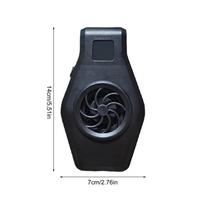 Aquarium Chillers Fan Compact Aquarium Chilling Fan 2 Wind Speed Adjustments Fish Tank Cooling Device For Home Living Room juoda