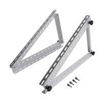 Universal Solars Panel Mounting Brackets Adjustable Height Durability Aluminum Alloys Frame For Outdoor Photovoltaic Systems 1