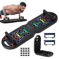 Multifunctional Push-up Board Foldable For Home Fitness Workouts One Size