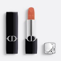 Dior Rouge Dior 314 Velvet Matte Lipstick, Warm Terracotta Orange Long-Wearing Lipstick 3.5g