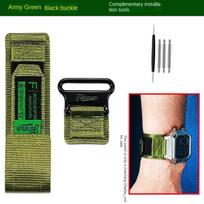18mm Nylon watch strap For Casio A158 A168 f91w A159/A169 AE-1200/1300 F105/F84 F-108/W-216H series Men Outdoor Sports watchband 18mm-Width