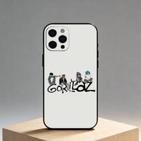 Comic Rock Band G-gorillaz   Phone Case For iPhone17,16,15,14,13,12 Plus,Max Soft Silicone Black Cover iPhone16pro