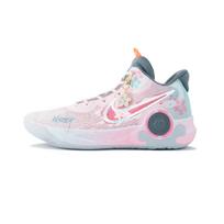 Nike KD Trey 5 IX Sakura Shrine Flame Cushioning Abrasion Resistant Breathable Mid top Basketball Shoes Unisex Pink CW3402-011(Team324-) 40