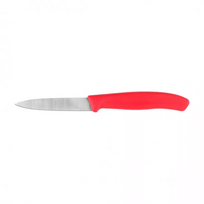 Victorinox 6.7601 virtuvinis peilis daržovėms ir vaisiams, lygūs ašmenys, raudonas
