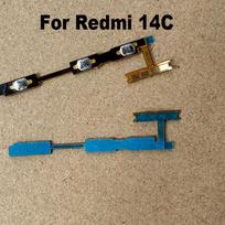 For Xiaomi Redmi 14C / Poco C75 Power Volume Buttons Flex Cable Power On Off  Volume Button Key Flex Cable Replacement For Redmi 14c