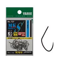 Yarie No.727 MK Hook Sharp No. 9 Nano Teff No. 9 juoda