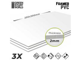 Green stuff world - Foamed PVC 2 mm (Putų PVC lapai 2 mm), 9306