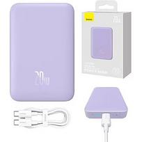 Baseus Powerbank magnetyczny Baseus Magnetic Mini 10000mAh 20W MagSafe (fioletowy) PPCX110105