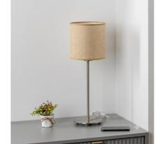 Brilagi - LED stalinė lempa NUBILA 1xE27/60W/230V šviesiai ruda