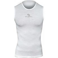 Universalus marškinėliai be rankovių Brubeck Multifunctional Base Layer 3D - Balta