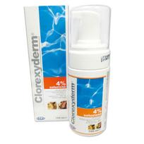 Clorexyderm antiseptinės putos 4% 100 ml, šunims ir katėms