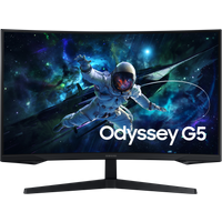 32 colių Odyssey G5 G55C QHD“ 165 Hz išlenktas žaidimų monitorius