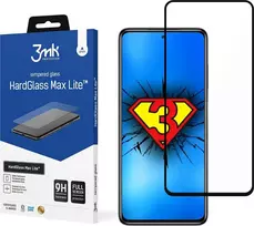3MK Xiaomi POCO X3 GT Black - HardGlass Max Lite grūdinto stiklo apsauginė plėvelė