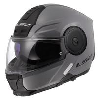 LS2 FF902 SCOPE II NARDO GREY modulinis šalmas M